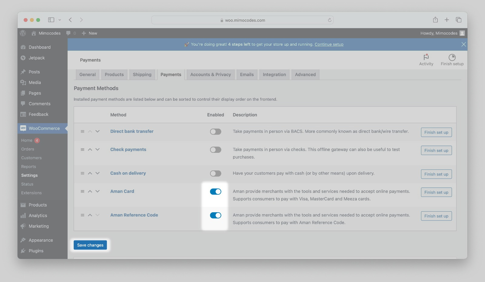 Aman Enable Payments